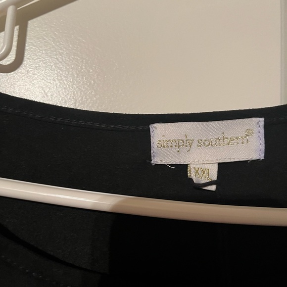 Simply southern black velvet suede dress. Brand new with tags. - Picture 3 of 5